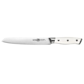 Klaus Meyer Stahl High Carbon Exclusive German Steel 8 inch Carving Knife (White)
