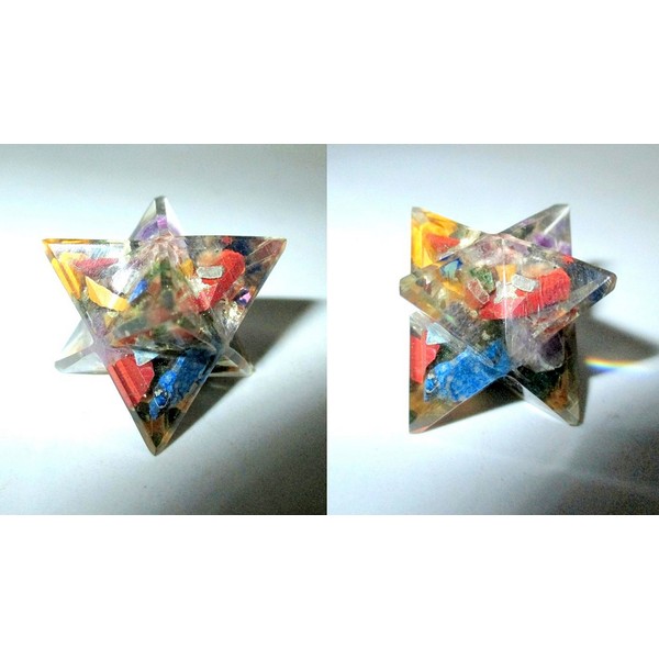 Jet International Fantastic 2 Orgone Star Merkaba Sacred Geometry Aura