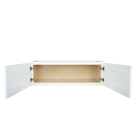 Hollywood Fabiani Design Shaker Wall Kitchen Cabinet Ready to Assemble, 30 in. W x 12 in. D x 12 in. H, White