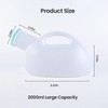 2000ml Large Capacity Men's Urinal Bottle,Elderly Plastic Urine Collector with