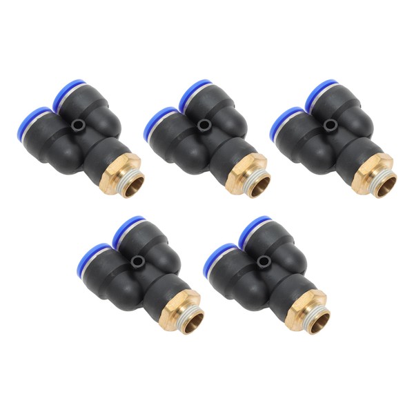 HOPESPANNER Push to Connect Air Fittings 5/8" Y Type Air