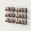 Deco Brothers 3 Tier Wall Mounted Spice Rack, 2 Pack,
