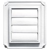 Builders Edge Store Cp. 140137079001 Vent, 1, White. Pack of