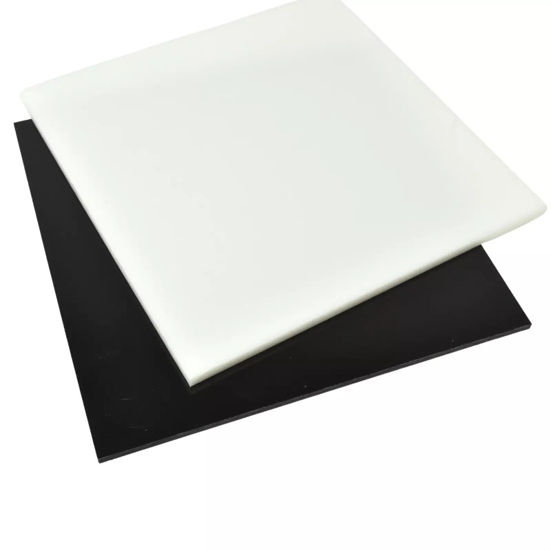 BuyPlastic Black Polypropylene Copolymer (PPC) Plastic Sheet 1/2" x 6"