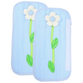 DOITOOL 2pcs Refrigerator Door Handle Decorative Cloth Appliance Handle Comfortable Touch Smudges Anti-Static Design for Kitchen Use