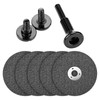 Junchamp 5Pcs 3 inch Cut Off Wheels with 1/4 Stem