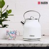 Haden Heritage 1.7 Liter Stainless Steel Electric Kettle, Hot Water