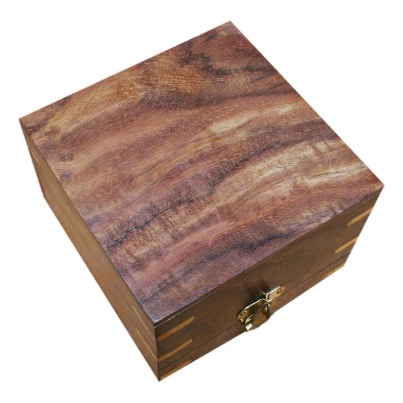 Gamekeepers Cottage gifts Belted Galloway Wooden Money Box Chest With