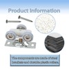 H530 Sliding Pocket Door Rollers Assembly, Sliding Door Wheels Replacement