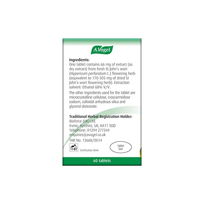 A.Vogel Hyperiforce St John's Wort Tablets | Relieves Symptoms of