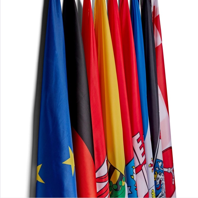 Runesol German Empire Flag, 91x152cm, 3ft x 5ft, 4 Grommets,