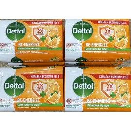 Dettol 12pc Dettol Fresh  Bar Soap, 100 gm Free Shipping