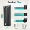 MHHQ Wall Mounted Trash Can Outdoor Commercial Receptacles Container Disposal