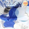 PMLAND Tissue Paper Table Confettis Round Circles for Parties Crafts