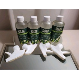 JOY Clean Boss Eat Cleaner Fruit & Veggie Natural Wash & Preserver-4 pc 12 oz