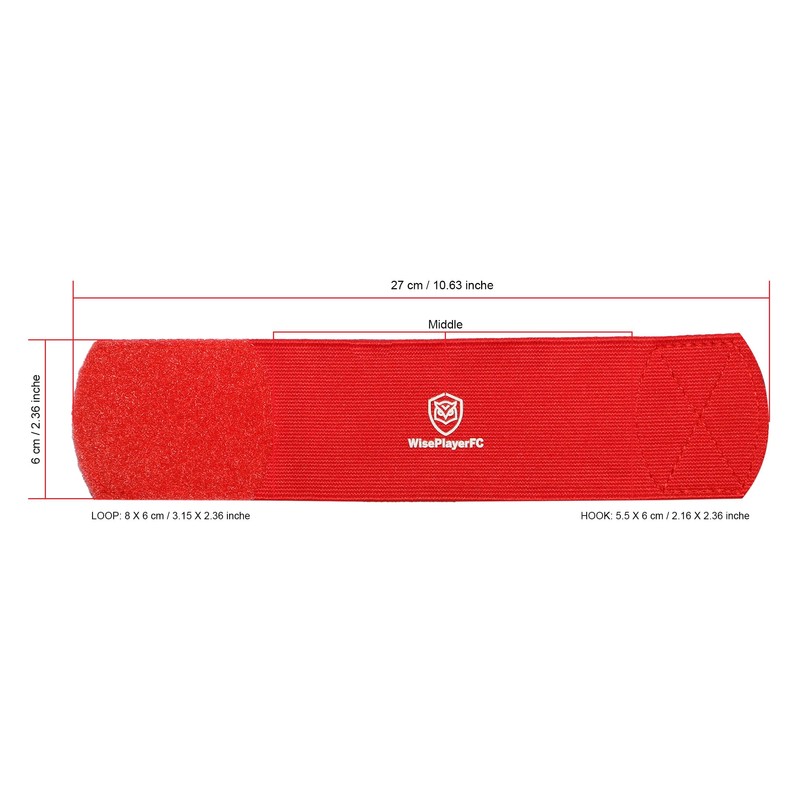 WISEPLAYERFC Guard Stay- 2 Elastic Bands to Hold Football Shin