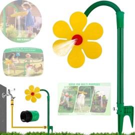 Pistola Riego 360° Aspersor Flor Jardín 360