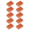 10pcs P15x5x10 Brass Heatsink with Thermal Adhesive Tape CPU Heat