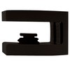 C.R. LAURENCE NDC60RB CRL Oil Rubbed Bronze No-Drill Fixed Panel
