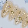 Ether Beige Handmade Nail Tips - Square M / 에테르