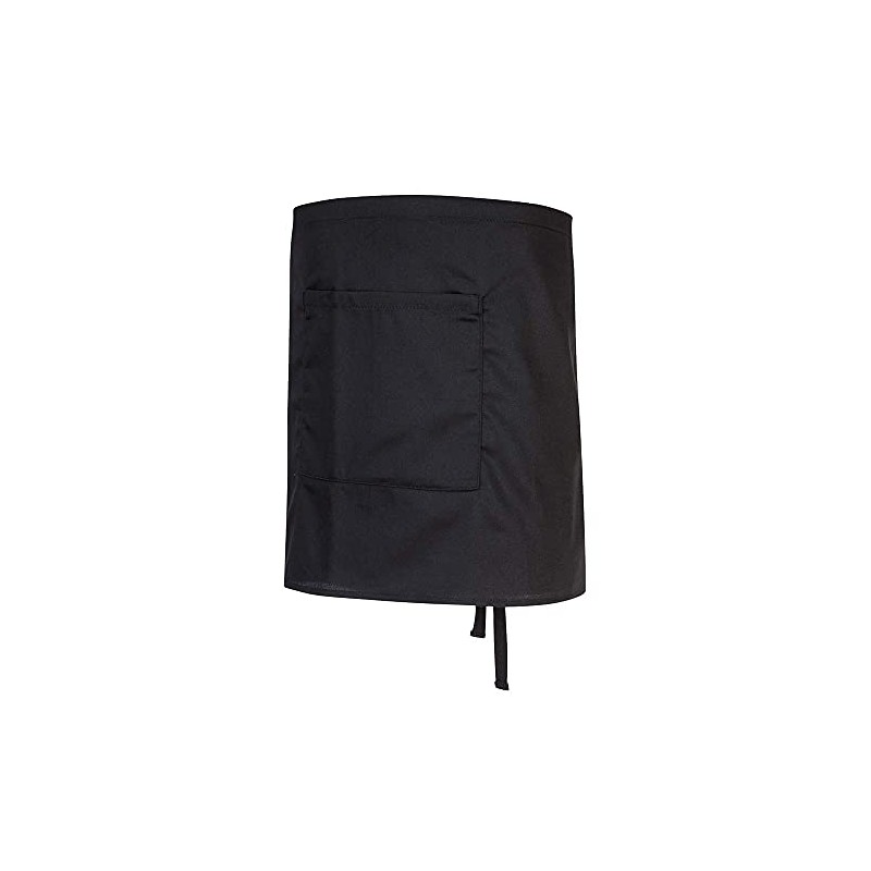 Portwest Unisex Bar Apron, Black, One Size