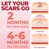 MYHELP Medical Grade Silicone Scar Sheets - 6pk (7”x1.6”) -