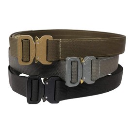 Elite CO Shooters Belt with Cobra Buckle, 1.5", Coyote Tan, Medium