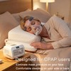 CPAP Side Sleeping Pillow, 3-Layer Adjustable Memory Foam Neck Support