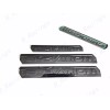 GMC OVERLAY 4PCS Gloss Black Door Rear Elevation Canyon Emblem
