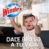 Windex Brillo Fcilmente Vinagre, Limpiador Lquido para Superficies de Vidrios,