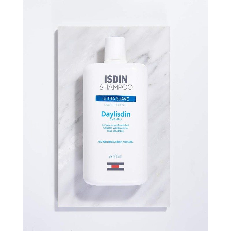ISDIN Daylisdin Ultra Gentle Shampoo (400ml) | Deep cleans and