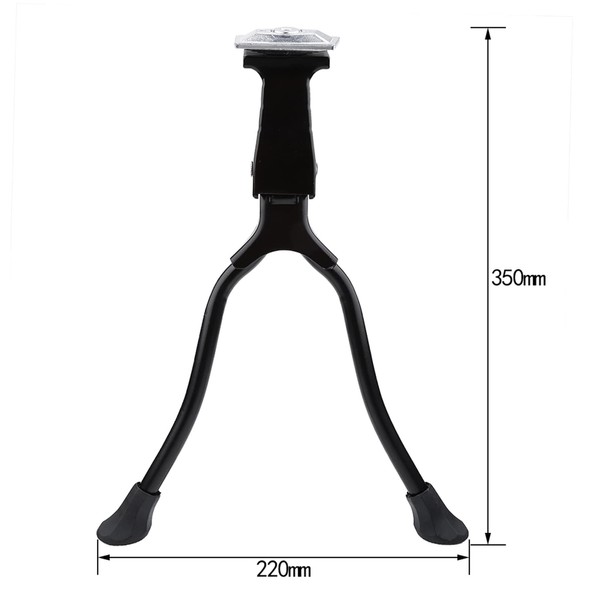 VGEBY Double Leg Bicycle Kickstand, Aluminum Alloy Double Leg Bike Kickstand Bicycle Mount Bicycles And Accessories Bicycle and Spare Parts