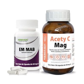 Kit ACETY-C MAG + EM-MAB - Magnesio y Aminoácidos