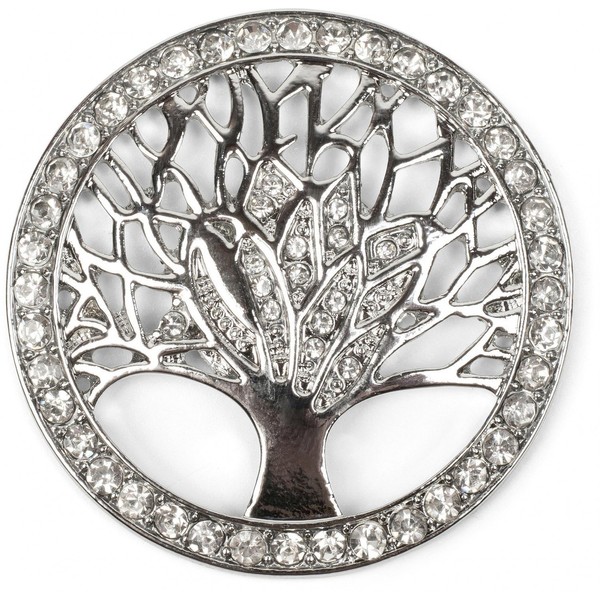styleBREAKER 05050029 Tree of Life Magnetic Jewellery Pendant for Scarves,