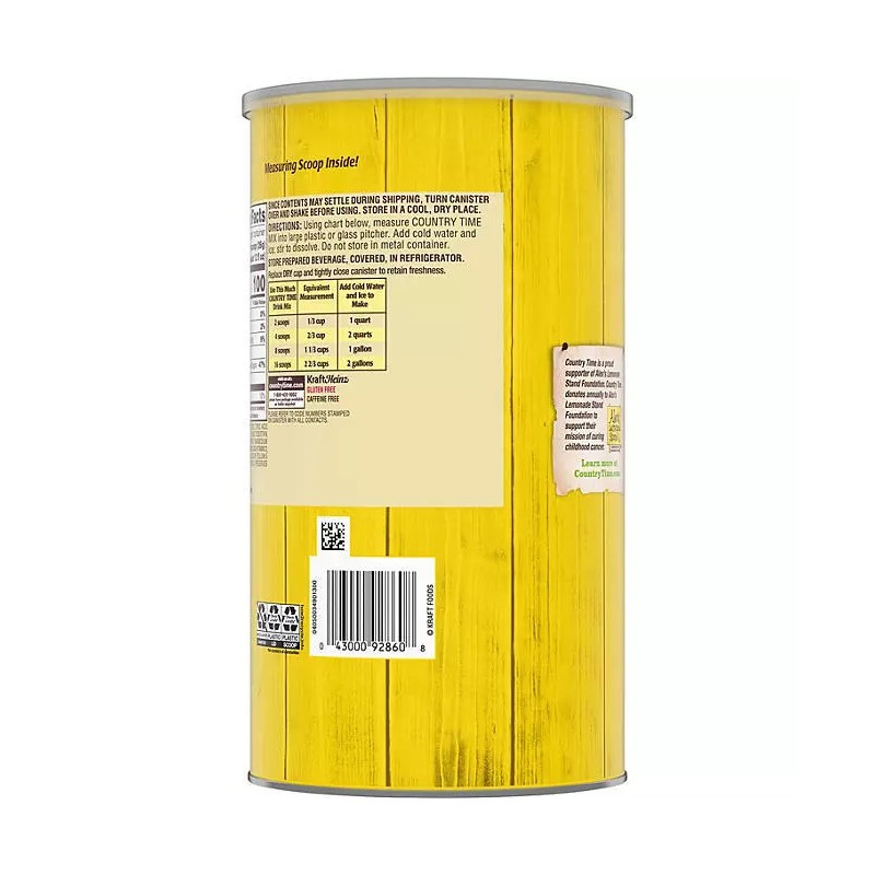 Country Time 6 Pack - Country Time Powdered Lemonade Drink