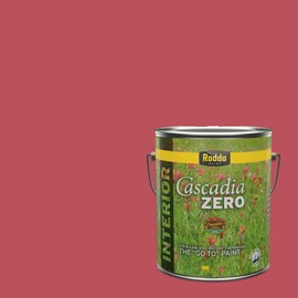 Rodda Paint CASCADIA ZERO Interior Satin Paint & Primer in One, 1-Gallon, Romeo O Romeo