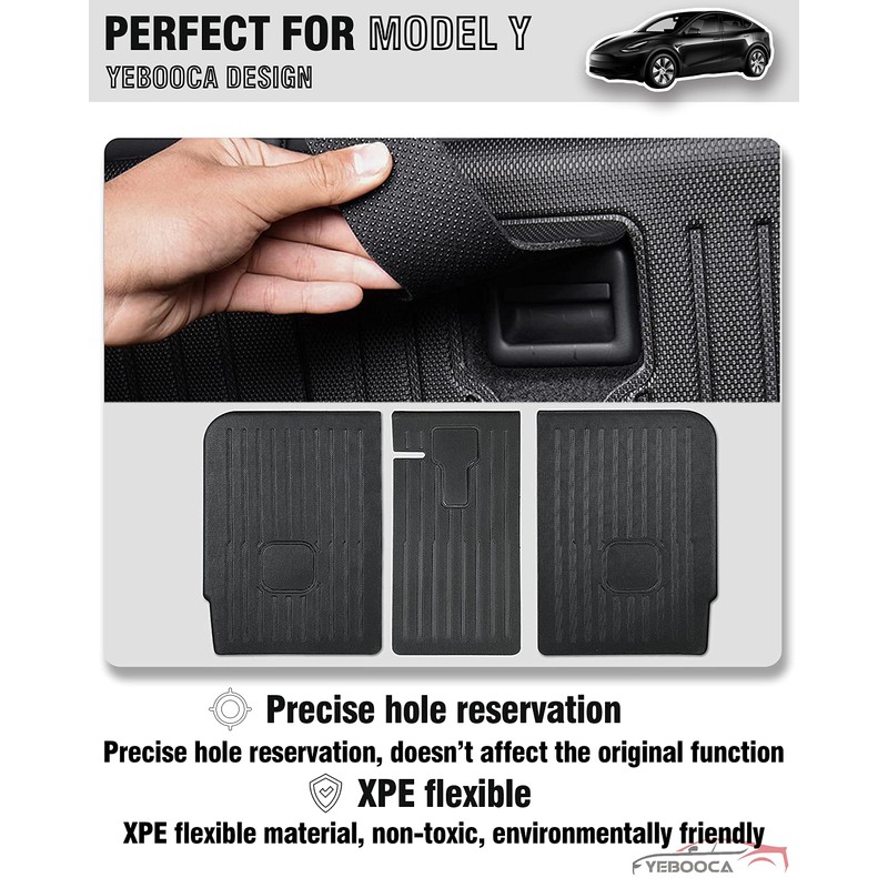 YEBOOCA Rear Seat Back Cover Backrest Protector Compatible with 2020-2024