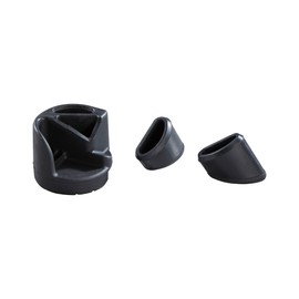 STEP2GOLD Rubber Feet Replacement Kit for Ta-Da Chair Series 2 & Series 2 PRO, Non-Slip Foot Cover, Foot Pad - Black