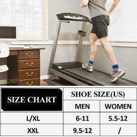 HUSO Running Pack for Men Women Outdoor Unique Printing Cushioned Performance Daily Training Sports Ankle High Walking Socks 3 pairs (Multicolor,L/XL)