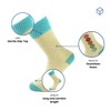 Merino Wool 2.4 TOG Thermal Hiking Socks - Thick, Warm,