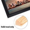 LTYHHK 10x24 Panoramic Picture Frames Solid Wood 10x24 Poster Frame