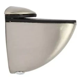 LIZOFERTAS Soporte Para Repisas De Cristal Niquel 1 Pza Grande