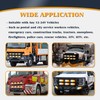 V-SEK Amber White LED Strobe Lights Kit - 8PCS 16-LED