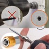 Hilitand 10 Pcs/Set Drywall Cutter Bits Screwdriver Bits PH2 Anti-Slip
