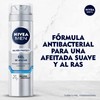 NIVEA 81358-03301-20 Men Gel de Afeitar Silver Protect, 200 ml,
