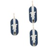STOBOK 3pcs Mediterranean Hook up Clothing Hook Coastal Door Hooks