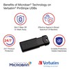 Verbatim PinStripe USB Flash Drive 128 GB