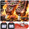 Meat Thermometer Wireless, App Roasting Thermometer with Double Probe, Grill