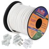 Aniai 18/2 SPT-2 Wire 100FT with 6PCS Vampire Plugs -