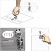 Set of 4 Stainless Steel Toggle Latches, Snap Lock Large